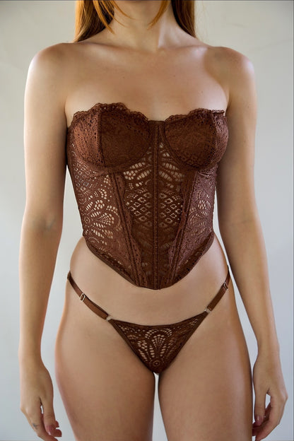 Corselet Giselle |Conjunto em Renda